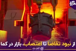 از نبود تقاضا تا اعتصاب بازار در کما