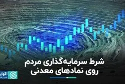 شرط سرمایه‌گذاری مردم روی نمادهای معدنی