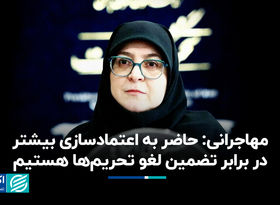 مهاجرانی: حاضر به اعتمادسازی بیشتر در برابر تضمین لغو تحریم‌ها هستیم