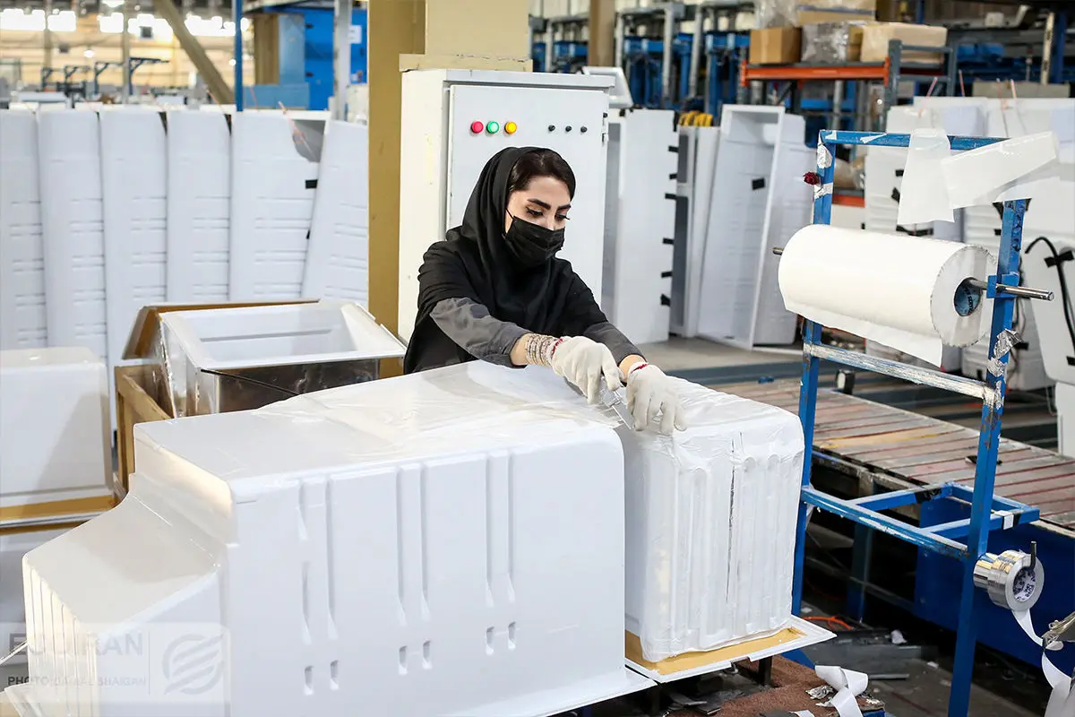 قطعی برق تولید لوازم خانگی را به هدف نرساند