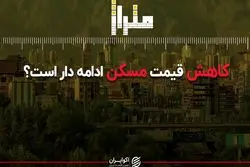 کاهش قیمت مسکن ادامه‌دار است؟