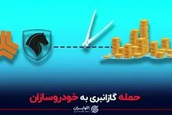 حمله گازانبری به خودروسازان