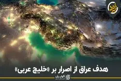 هدف عراق از اصرار بر «خلیج عربی»