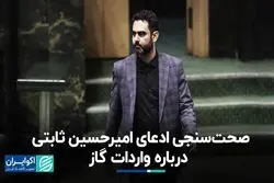 صحت‌سنجی ادعای امیرحسین ثابتی درباره واردات گاز