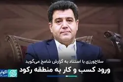 سلاح‌ورزی با استناد به گزارش شامخ می‌گوید/ ورود کسب و کار به منطقه رکود