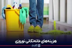 هزینه‌های خانه‌تکانی نوروزی