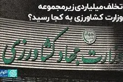 تأیید یک فساد؛ تخلف میلیاردی زیرمجموعه وزارت کشاورزی به کجا رسید؟