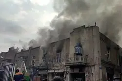 قدیمی‌ترین هتل ایران در آتش سوخت+ جزییات