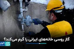 گاز روسی خانه‌های‌ ایرانی را گرم می‌کند؟ 