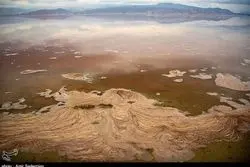 بازگشت زندگی به دریاچه مهارلو پس از بارش‌های پاییزی + تصاویر