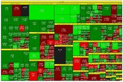 بورس به تعادل رسید / کاهش خرید و فروش‌ ادامه دارد
