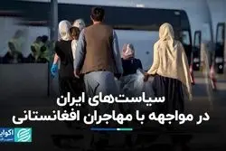 سیاست‌های ایران در مواجهه با مهاجران افغانستانی