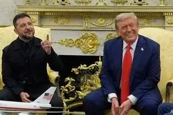 ترامپ توقف ارسال کمک به اوکراین را تکذیب کرد