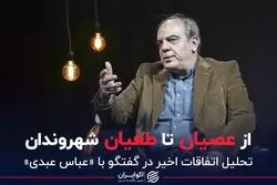 از عصیان تا طغیان شهروندان