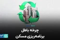 چرخه باطل برنامه‌ریزی مسکن