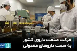 حرکت صنعت داروی کشور به سمت داروهای معمولی