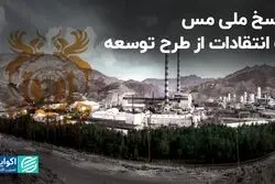 پاسخ ملی مس به انتقادات از طرح توسعه‌   