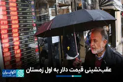 عقب‌نشینی قیمت دلار به اول زمستان 
