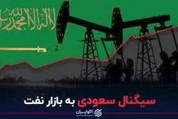 سیگنال سعودی به بازار نفت