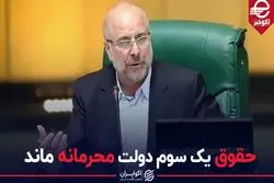 حقوق یک سوم دولت محرمانه ماند 