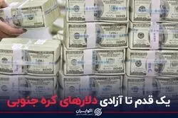 یک قدم تا آزادی دلارهای کره جنوبی