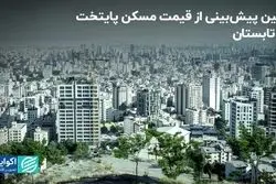 اولین پیش‌بینی از قیمت مسکن پایتخت در تابستان
