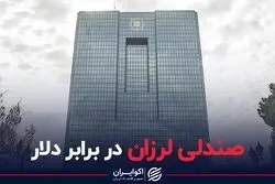 صندلی لرزان در برابر دلار
