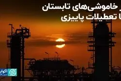 از خاموشی‌های تابستان تا تعطیلات پاییزی