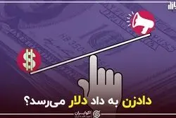 دادزن به داد دلار می‌رسد؟