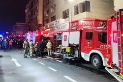 جزییات 11 ساعت عملیات اطفای حریق در ساختمان 153 خیابان بهار 