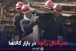 سیگنال رکود در بازار کالا ها