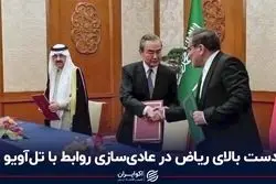 دست بالای ریاض در عادی‌سازی روابط با تل‌آویو