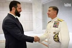 دیدار فرمانده جدید سنتکام با رئیس دولت موقت سوریه