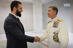 دیدار فرمانده جدید سنتکام با رئیس دولت موقت سوریه