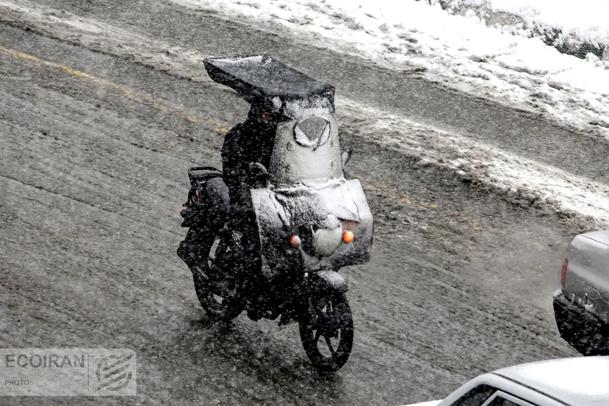 تهران بالاخره برفی شد