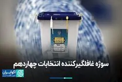 سوژه غافلگیرکننده انتخابات چهاردهم