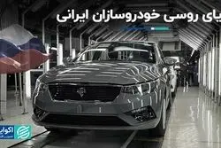 آرزوی خودروسازان ایرانی برای فتح بازار روسیه