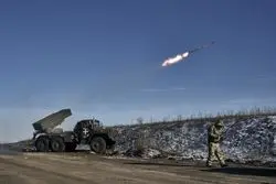 پایتخت اوکراین موشک‌باران شد