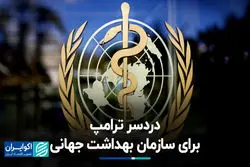 دردسر ترامپ برای سازمان بهداشت جهانی