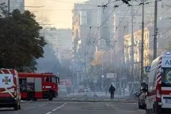 کی‌یف هدف حمله‌های پهبادهای روسیه