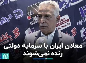 معادن ایران با سرمایه دولتی زنده نمی‌شوند