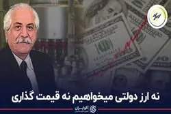 نه ارز دولتی می‌خواهیم نه قیمت‌گذاری