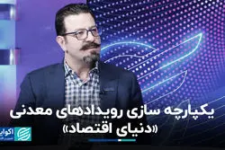 یکپارچه سازی رویدادهای معدنی «دنیای اقتصاد»
