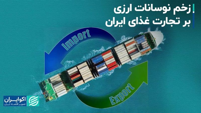 زخم نوسانات ارزی بر تجارت غذای ایران