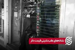 نشانه‌ های عقب‌ نشینی قیمت دلار