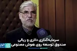 سرمایه‌گذاری دلاری و ریالی صندوق توسعه روی هوش مصنوعی