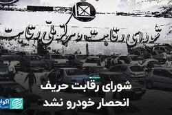 شورای رقابت حریف انحصار خودرو نشد