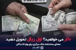 دلار می‌خواهید؟ اول ریال تحویل دهید