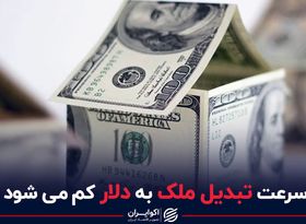 سرعت تبدیل ملک به دلار کم می شود؟