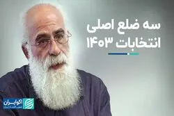 سه ضلع اصلی انتخابات 1403